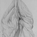 The Dialogue(E06) 1976, Graphite On Paper, 30 x 22 in(CollectionCSL)