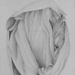 The Embrace(E07) 1976, Graphite On Paper, 30 x 22 in (CollectionJFS)